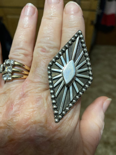 Sterling Silver Navajo designed ring