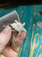 The Horned Toad earrings