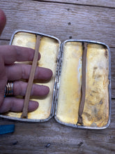 Vintage sterling silver cigarette case