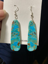 “The Columns” turquoise slabs 3 inches long