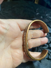 Large Cooper/sterling silver bracelet #2