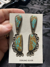 "The #8 Dangling half moon" earrings