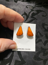 Exquisite spiny oyster, Sterling silver earrings