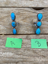 3 stone turquoise rings