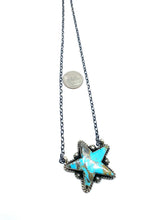 TURQUOISE STAR 16 INCH NECKLACE