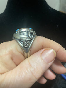 Golden Hill turquoise ring #4
