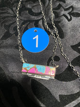 Cotton Candy bar necklace