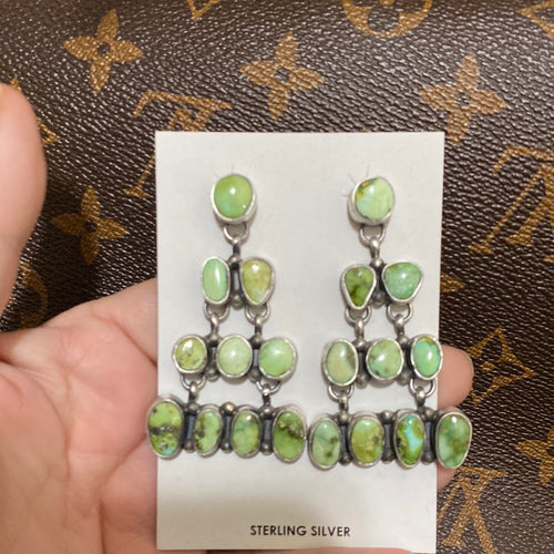 Sonoran Gold Turquoise Earrings