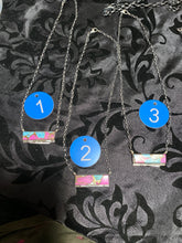Cotton Candy bar necklace
