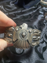 Tim Yazzie, Sterling silver Thunderbird bracelet