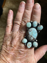 Dry Creek Turquoise flower bust