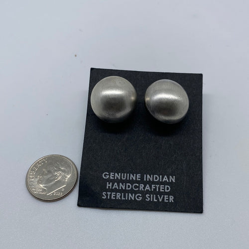 Large Navajo Pearl earrings