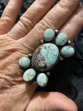 Dry Creek Turquoise flower bust