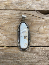 "The Double Charm" White Buffalo pendant
