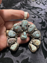 The fancy dry Creek Turquoise Naja pendant! “ The Mandy”