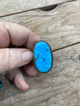Oval at perfection Turquoise ring