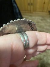 Pink CONCH AND TURQUOISE Ring