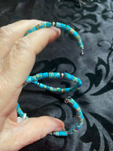 New arrival:  Navajo Pearls and Turquoise on memory wire!
