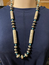 "The perfect 10" Sterling silver tube necklace