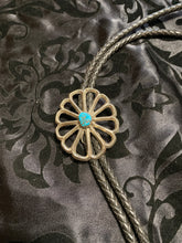 Oval, Tufa, sterling silver Bolo