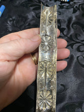 6" STAMPED STERLING AND KINGMAN BRAID KEEPER