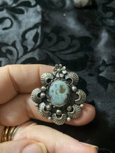“The Blue Snow” dry Creek Turquoise ring