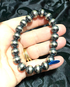 10mm stretch Navajo Pearl Bracelet