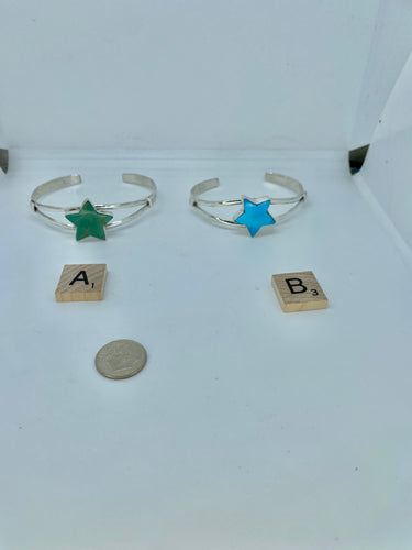 Turquoise Star shaped bracelet