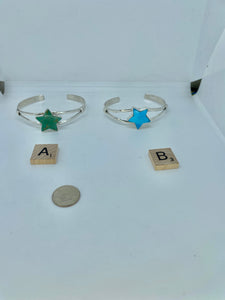 Turquoise Star shaped bracelet