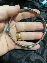 Sterling silver and turquoise bangle!