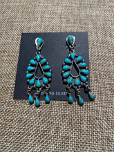 Southwest cluster earrings
