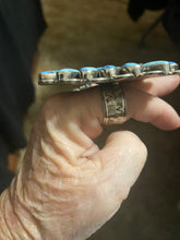 The Golden  Hill turquoise celebration ring