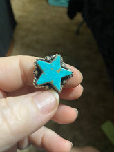 The turquoise star ring ring
