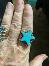 The turquoise star ring ring
