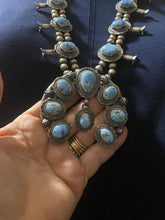Golden Hill squash necklace with 18 stones
