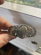 "The 3 coin bracelet/ 2 mercury dimes