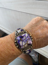 Lavender Dahilia Square bracelet