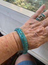 Stabilized Kingman Turquoise bracelet