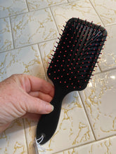 Imitation Leather Turquoise Hair Brush