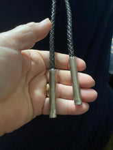 Tufa, Sterling silver,  circle bolo