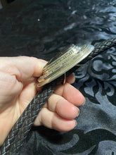 The Black Jack turquoise oval bolo