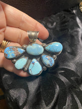 Golden Hill, Half Cluster, Pendant Pendant