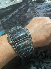 "The Blue BlackJack Turquoise Queen" bracelet