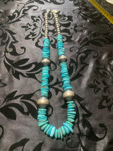 “The Large Navajo Pearls and Turquoise Chips”