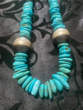“The Large Navajo Pearls and Turquoise Chips”