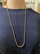 28 inch mm 4 Micro Navajo Pearl Necklace