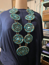 “ THE GRANDDADDY OF ALL” Kingman turquoise, enormous necklace ￼ 36 inches plus a 4 inch pendant attached ￼