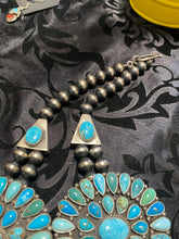 “ THE GRANDDADDY OF ALL” Kingman turquoise, enormous necklace ￼ 36 inches plus a 4 inch pendant attached ￼
