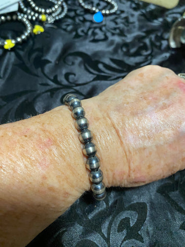 8mm sterling silver NP cuffs