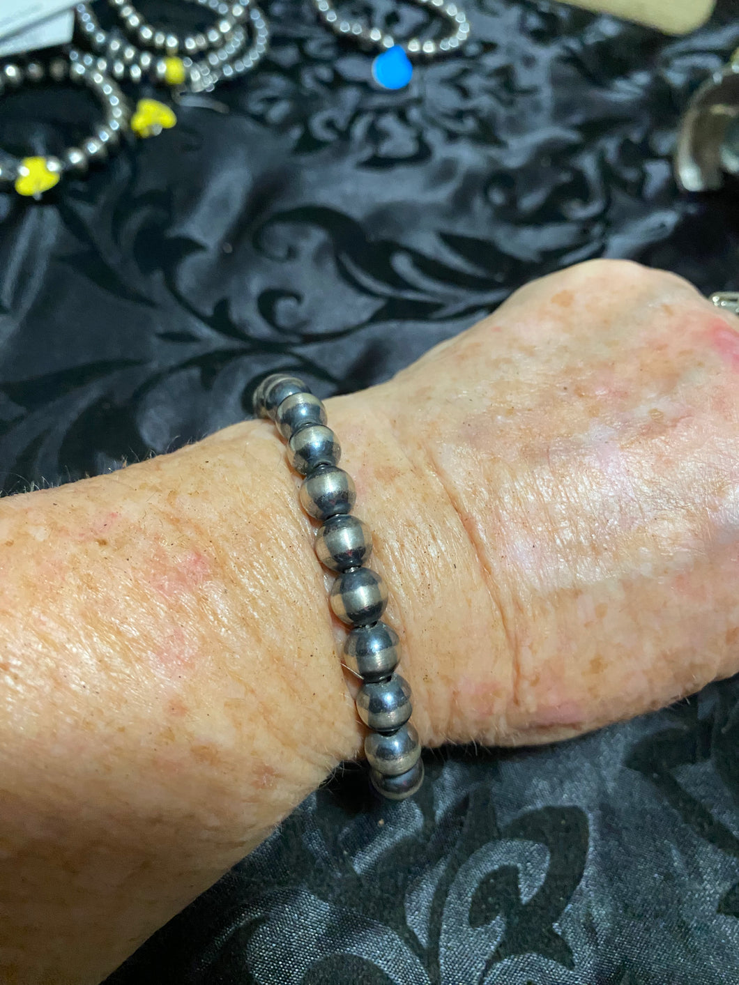 8mm sterling silver NP cuffs